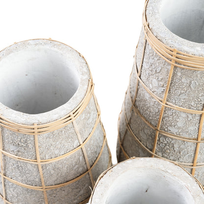 Le Vase Cutie - Béton Naturel - M