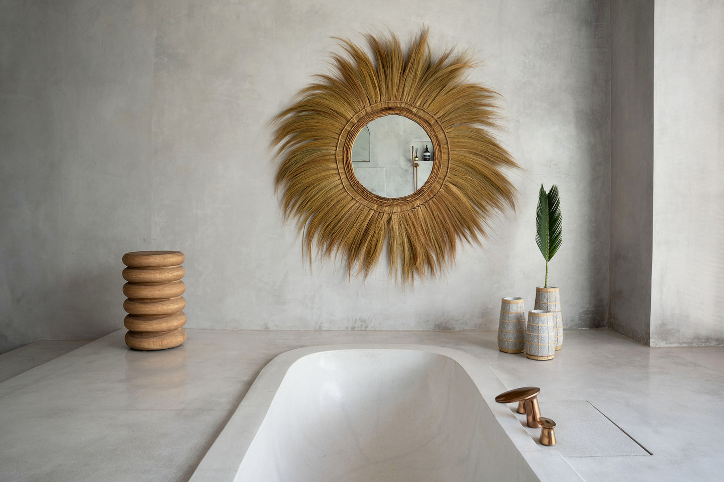 Le Vase Cutie - Béton Naturel - S