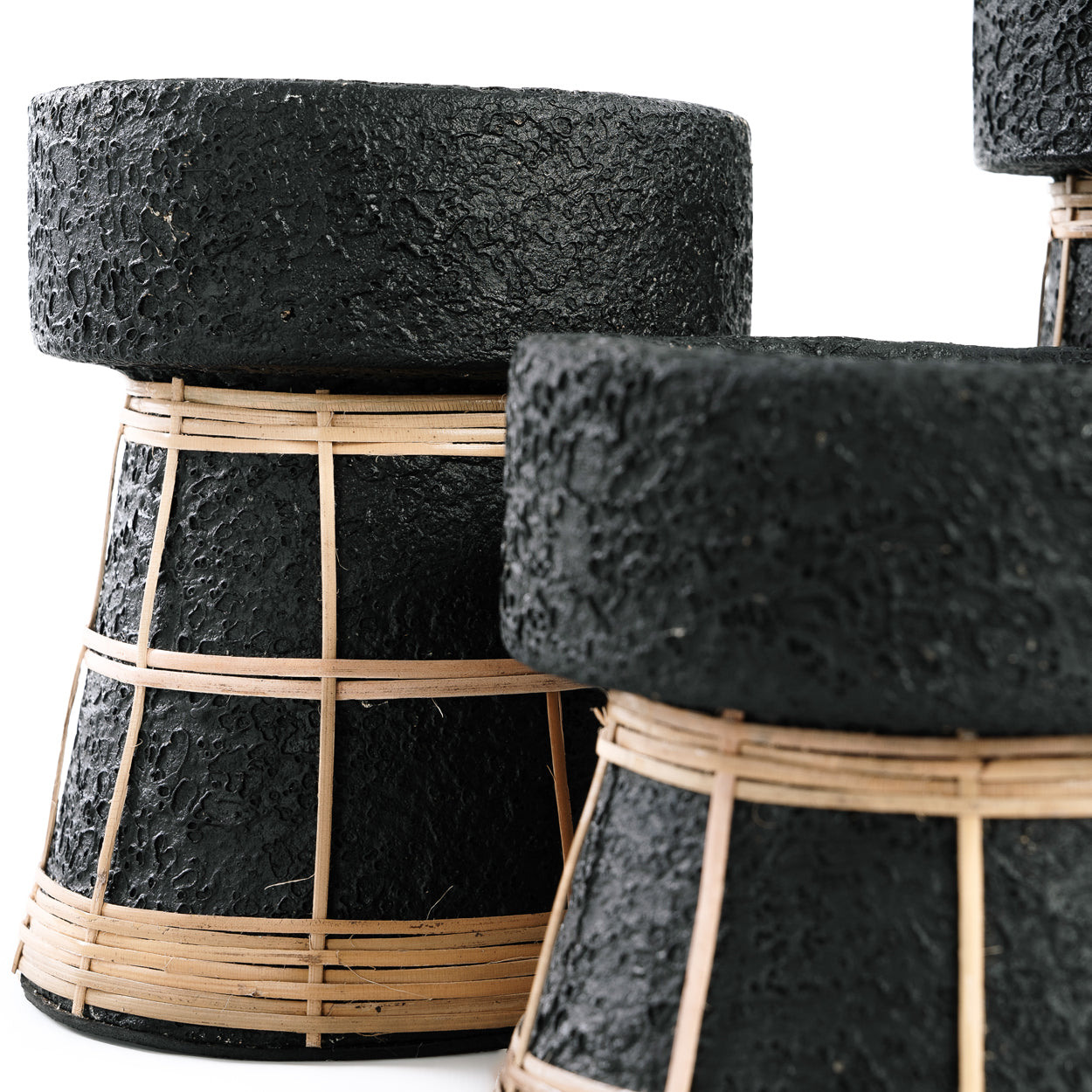Le Bougeoir Serene - Noir Naturel - S