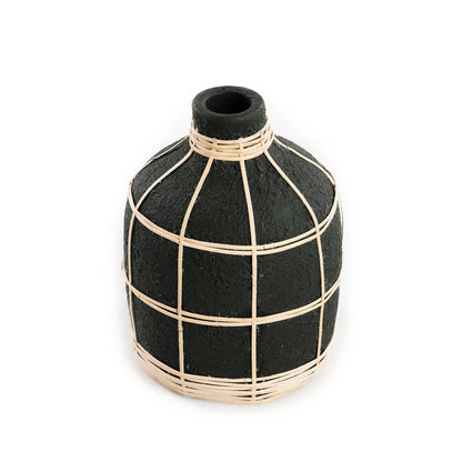 Le Vase Whoopy - Noir Naturel - S