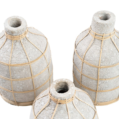 Le Vase Whoopy - Béton Naturel - M