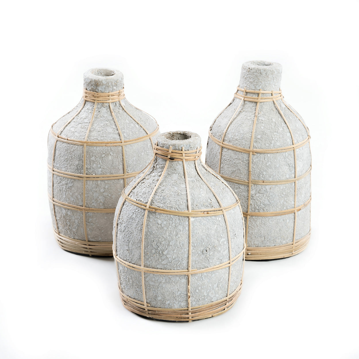 Le Vase Whoopy - Béton Naturel - M