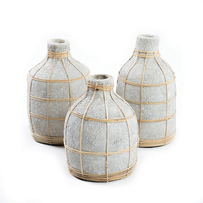 Le Vase Whoopy - Béton Naturel - M
