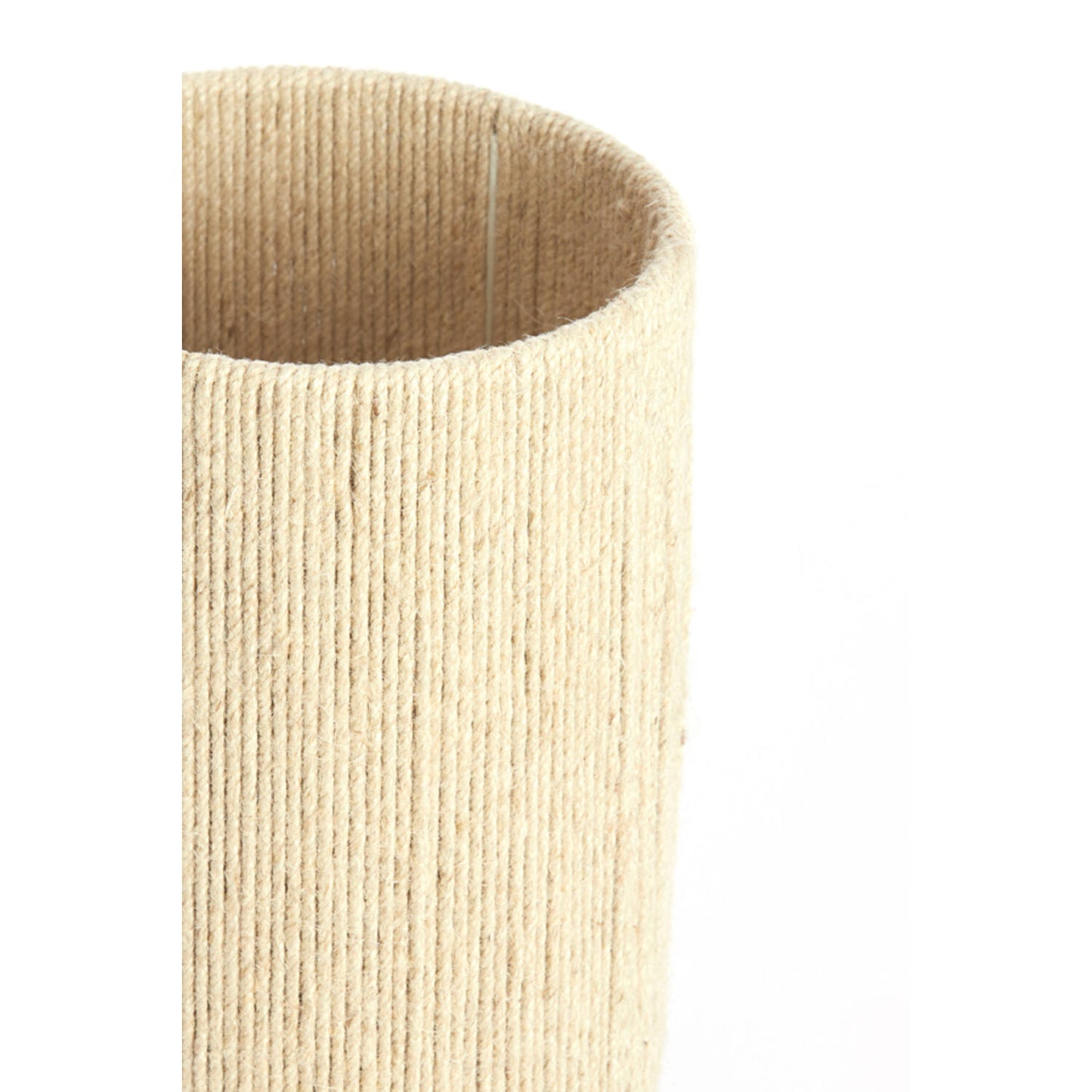 Lampe à poser Suna - Jute crème - Ø21,5x54,5 cm