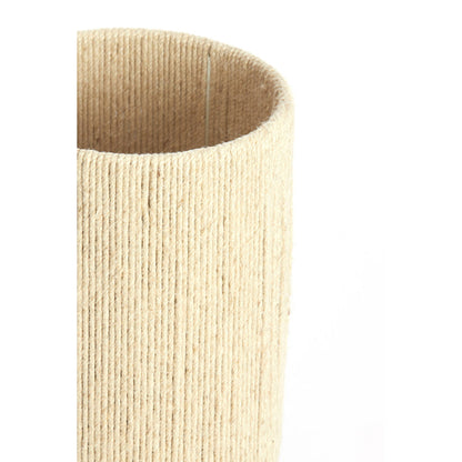 Lampe à poser Suna - Jute crème - Ø21,5x54,5 cm