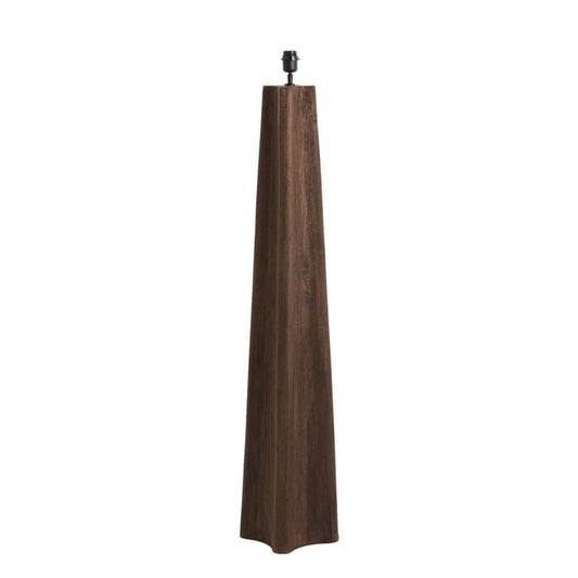 Pied de lampadaire Navor - bois brun - Ø23x125 cm