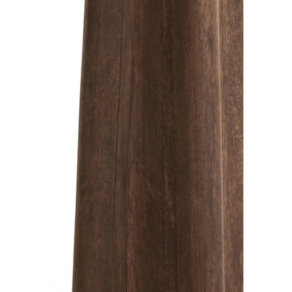 Pied de lampadaire Navor - bois brun - Ø23x125 cm