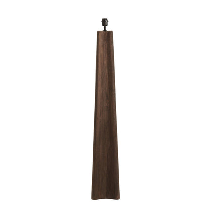 Pied de lampadaire Navor - bois brun - Ø23x125 cm