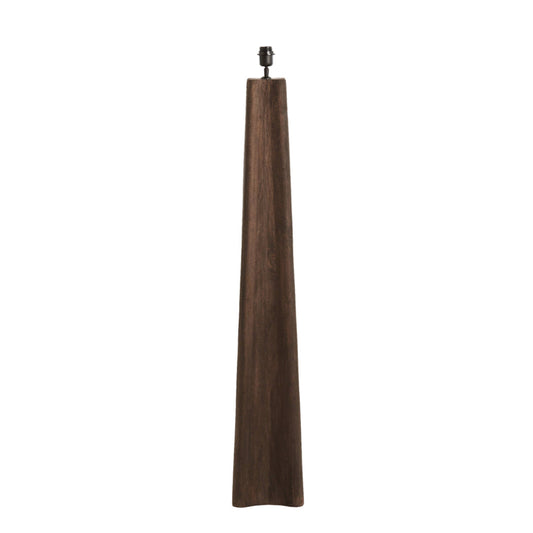 Pied de lampadaire Navor - bois brun - Ø23x125 cm