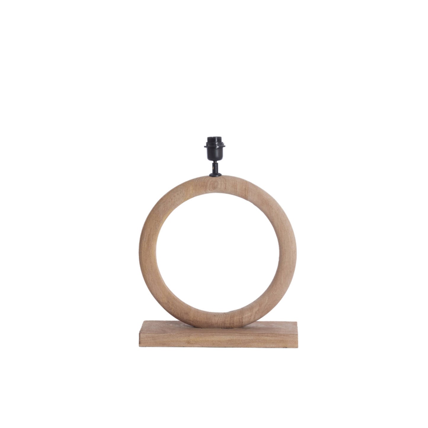 Pied de lampe Rivage - Bois naturel mat -  41x13x44 cm