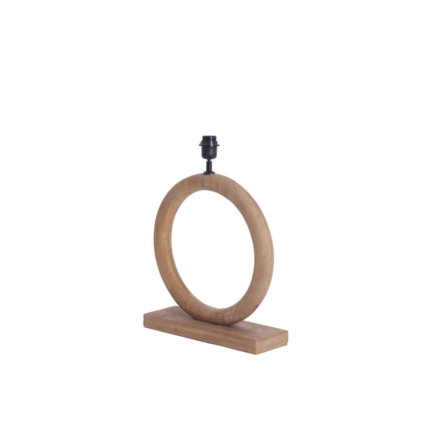 Pied de lampe Rivage - Bois naturel mat -  41x13x44 cm