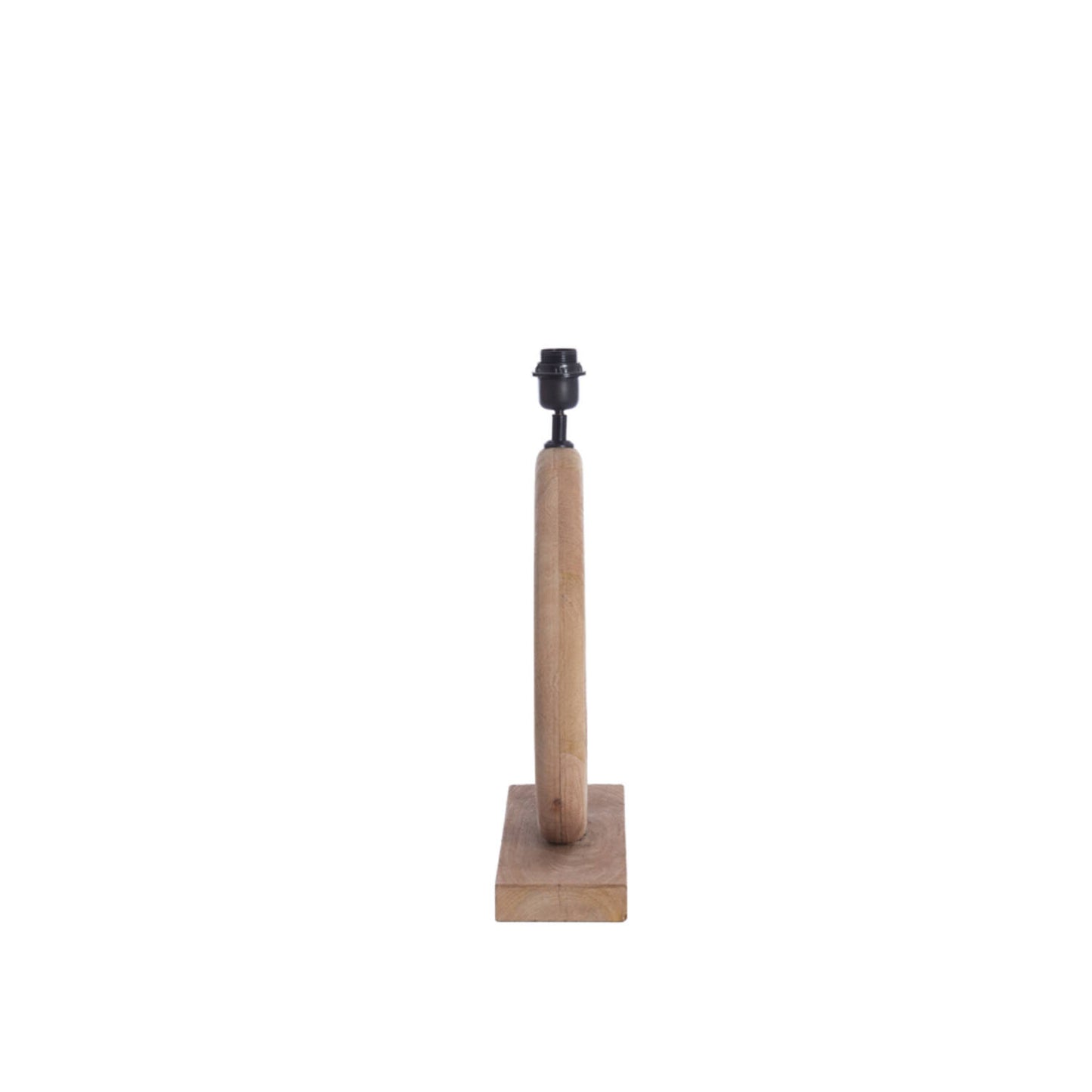 Pied de lampe Rivage - Bois naturel mat -  41x13x44 cm