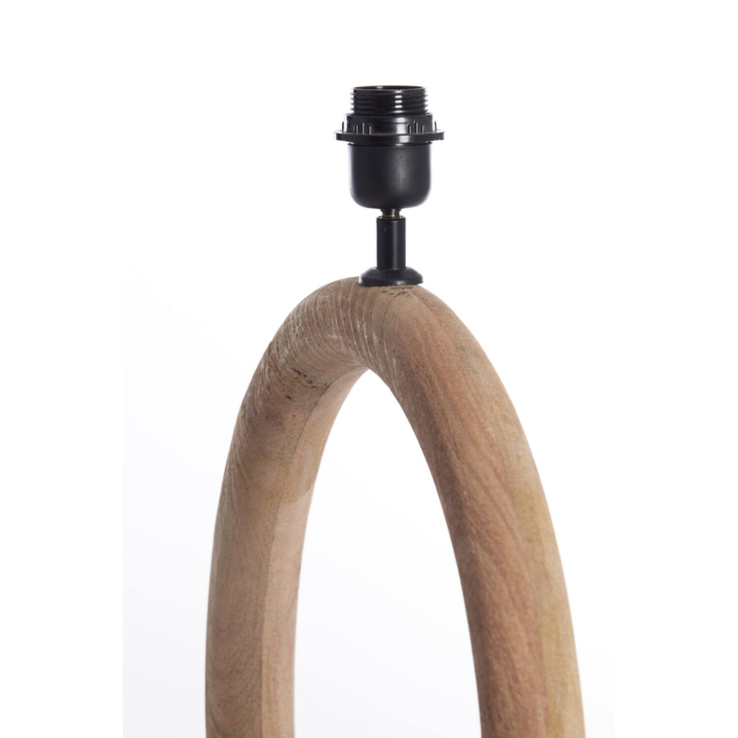 Pied de lampe Rivage - Bois naturel mat -  41x13x44 cm