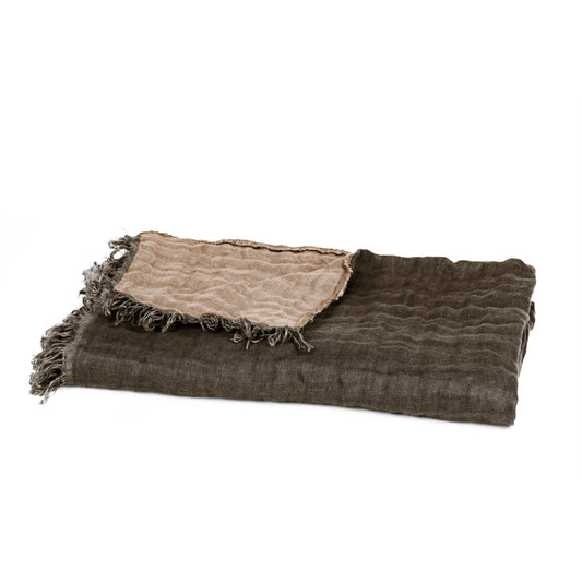 Plaid - Baya - Brownie & Tabac - Haomy