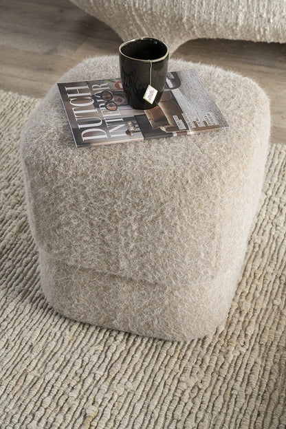 Pouf Cocoon Beige Clair