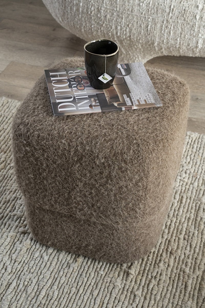 Pouf Cocoon Marron