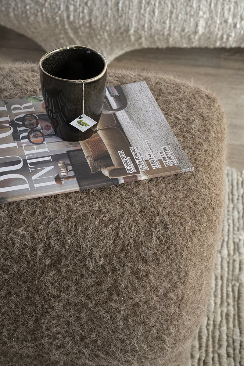 Pouf Cocoon Marron