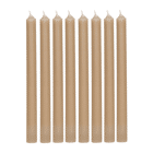 Lot de 2 bougies tiges - paraffine  - miel