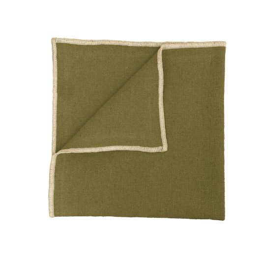 Serviette de table - Corte - Olive - Haomy