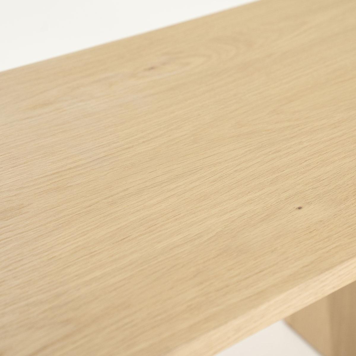 Set de 2 tables basses Lagon – Chêne naturel – 140×70×32cm / 84×39×39cm - Précommande