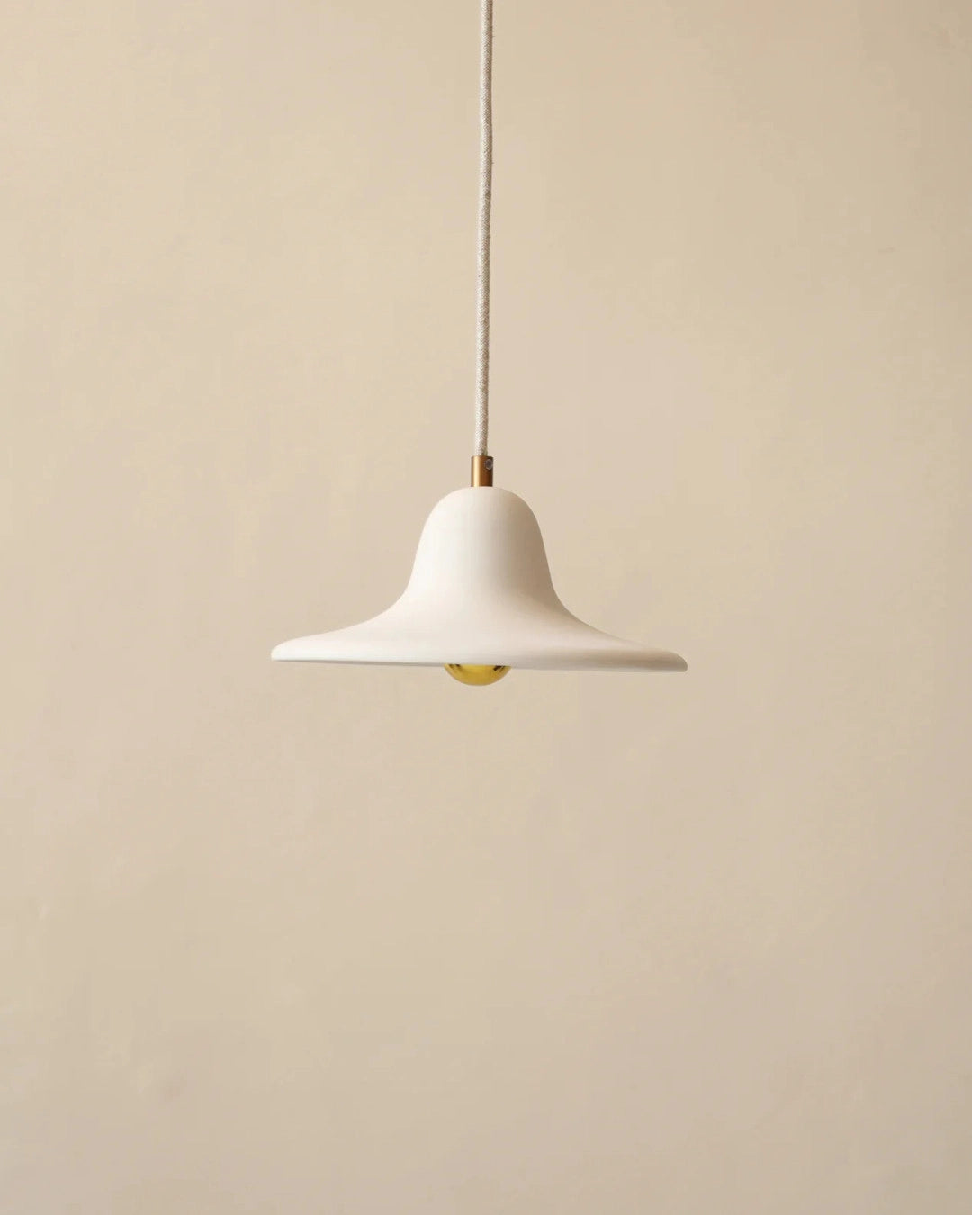 Suspension Gigaro M – Céramique chaux blanche – Ø 23 cm - Masamé