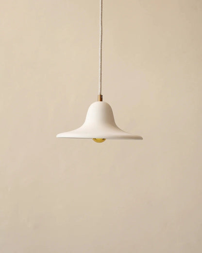 Suspension Gigaro M – Céramique chaux blanche – Ø 23 cm - Masamé