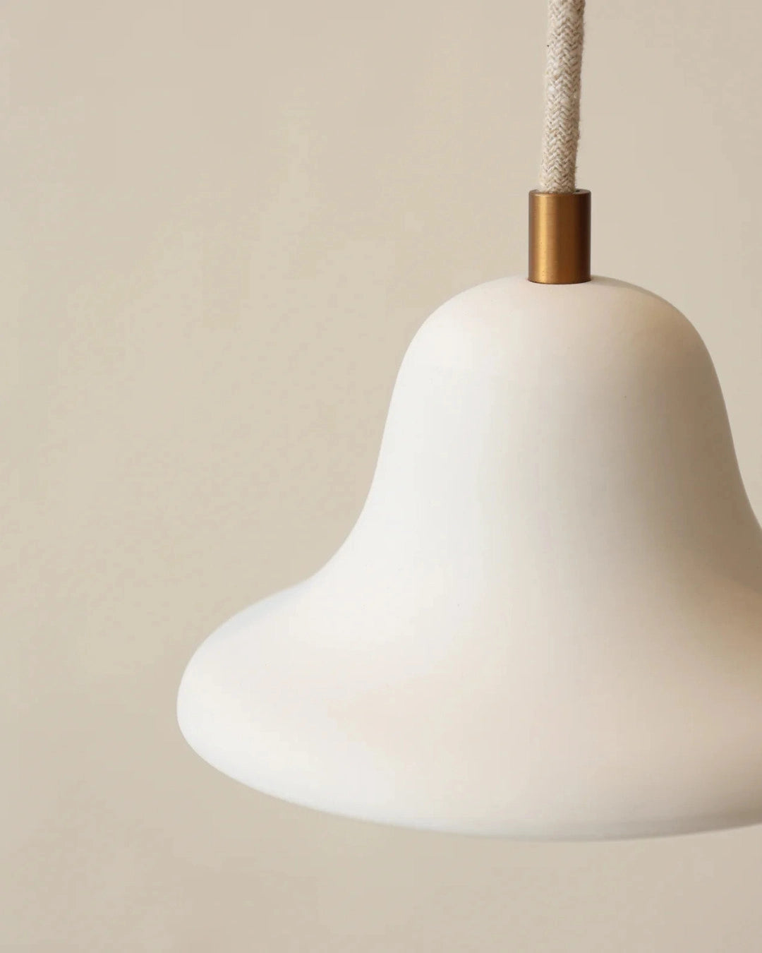 Suspension Gigaro S – Céramique chaux blanche – Ø 16 cm - Masamé
