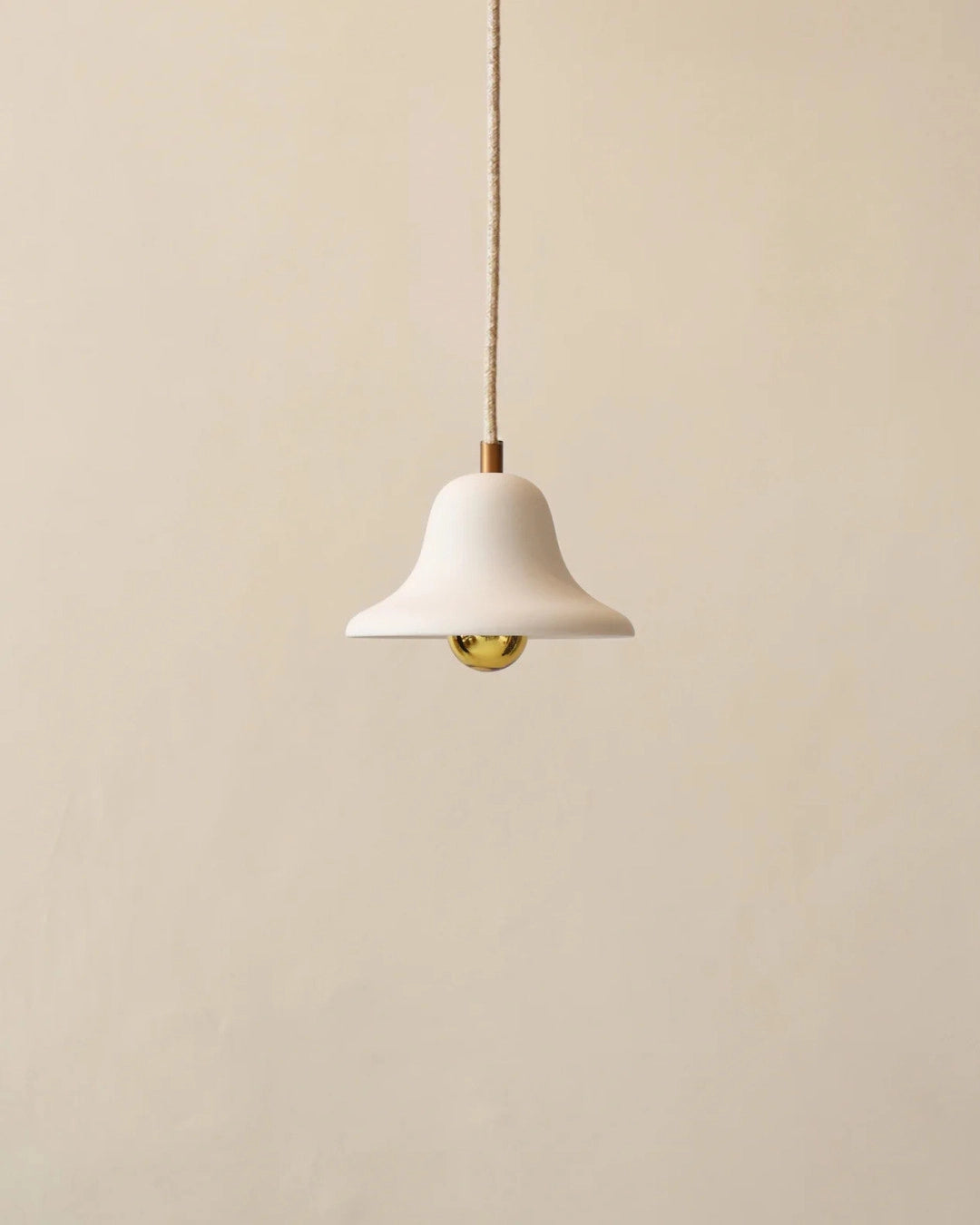 Suspension Gigaro S – Céramique chaux blanche – Ø 16 cm - Masamé