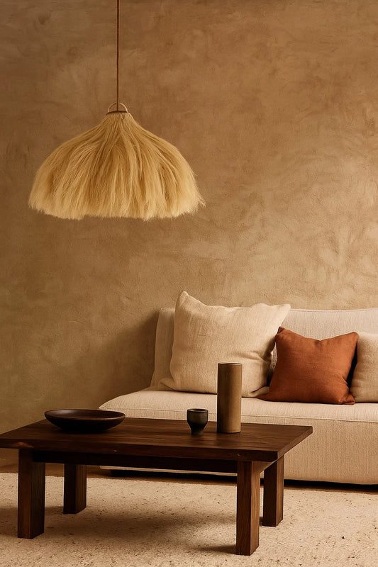 Suspension Palmier Naturel