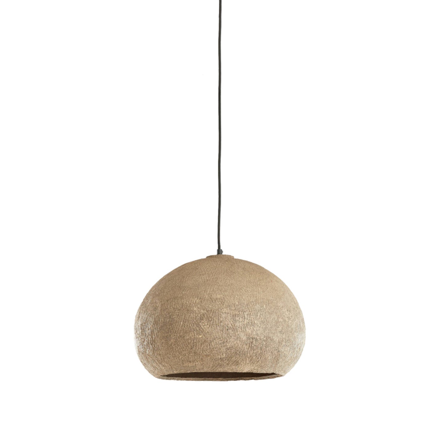 Suspension Terra - Dôme naturel - Ø41x28 cm
