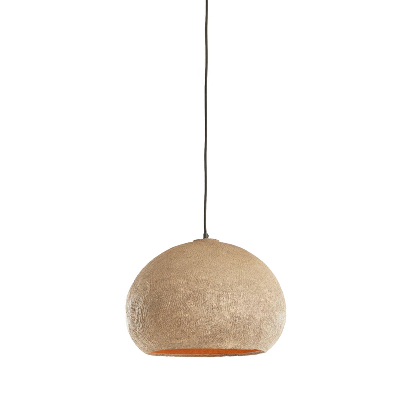 Suspension Terra - Dôme naturel - Ø41x28 cm