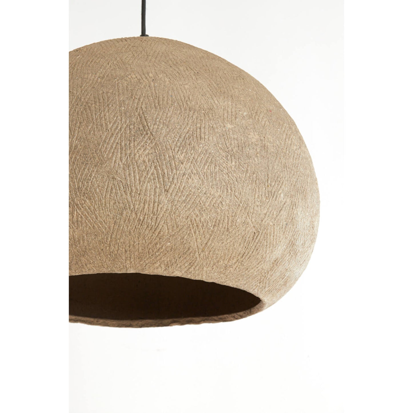 Suspension Terra - Dôme naturel - Ø41x28 cm
