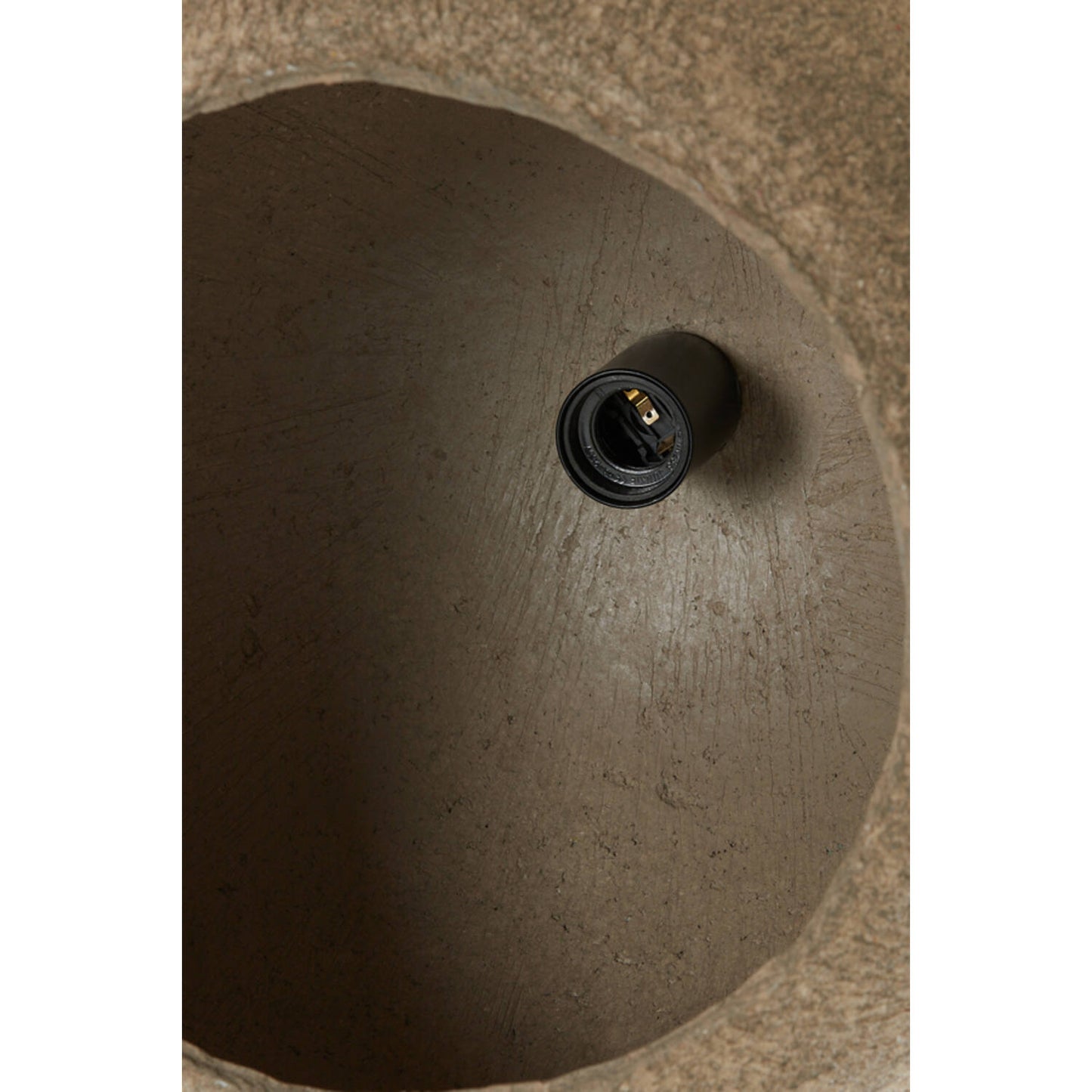 Suspension Terra - Dôme naturel - Ø41x28 cm