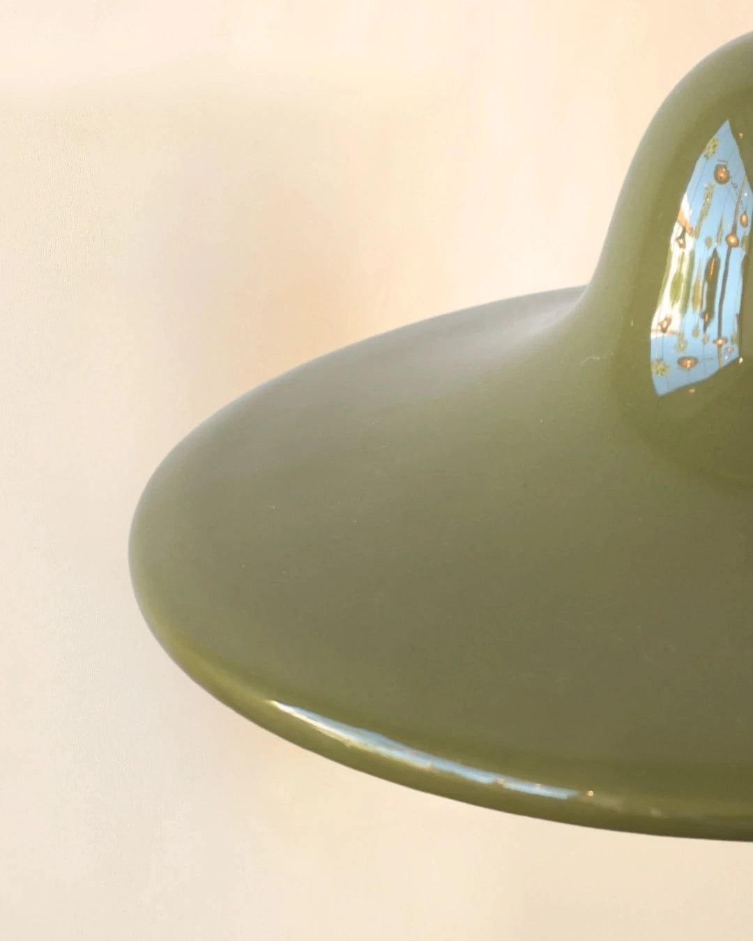 Suspension Gigaro S – Céramique émaillée Romarin – Ø 16 cm - Masamé