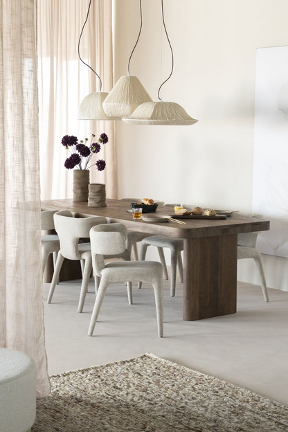 Table Solenne - brun clair
