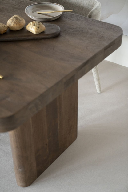 Table Solenne - brun clair