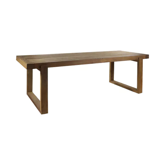 Table à manger Andalucia - Bois récupéré naturel - 240x90x76 cm - Pomax - Précommande