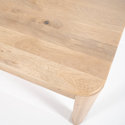 Table à manger Luma - Chêne clair - 200x100x76cm