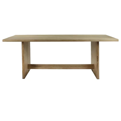 Table à manger Monastery - chêne clair - 240x95x76 cm - Pomax