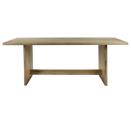 Table à manger Monastery - chêne clair - 240x95x76 cm - Pomax