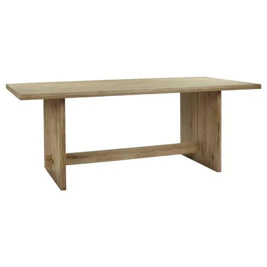 Table à manger Monastery - chêne clair - 240x95x76 cm - Pomax