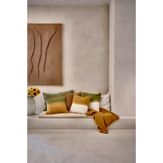 Tableau Ondula - Jute marron - 143x103 cm - Pomax - Précommande