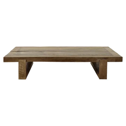 Table basse Andalucia - Bois récupéré naturel - 160x99x30 cm - Pomax - Précommande