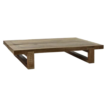 Table basse Andalucia - Bois récupéré naturel - 160x99x30 cm - Pomax - Précommande