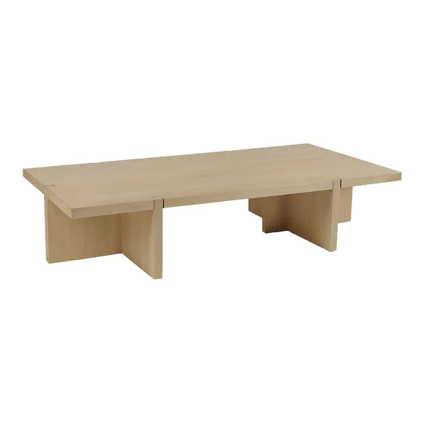 Table basse Asa - Chêne naturel - 140x70x31 cm - Pomax - Précommande