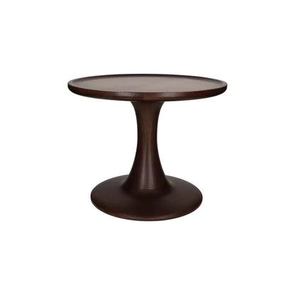 Table basse Seraph - Bois de frêne brun foncé - Ø46x36cm - Pomax - Précommande