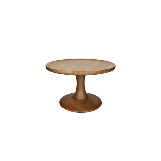 Table basse Seraph - Bois de frêne naturel - Ø46x36cm - Pomax - Précommande