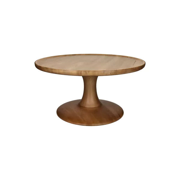 Table basse Seraph - Bois de frêne naturel - Ø60x30cm - Pomax - Précommande
