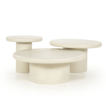 Table d’appoint Lunea - finition crème S