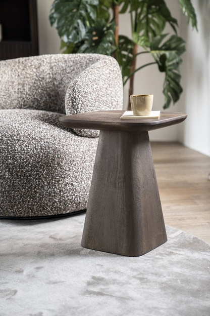 Table d’appoint Makoa - bois foncé